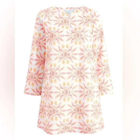 NWT Hill House Cotton Artemis Dress in Shell Mosaic - Picture 1 of 13